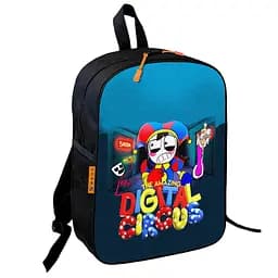 Рюкзак школьный детский 36х27см Цифровой Цирк «The Amazing Digital Circus» для девочки, мальчика (00775)