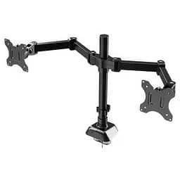 Настільне кріплення кронтшейн для двох моніторів VESA тримач UKC Desk Mount 9629 17-33
