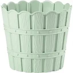 Горщик для квітів Violet House з дренажем 7 л (1048 BAMBOO MINT 7 л.)