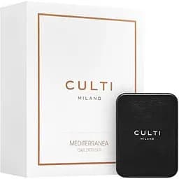 Ароматизатор Culti Milano Car Diffuser Pelle Nera C/Refill Mediterranea 73X53 мм