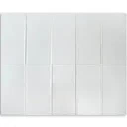 Дитячий складний термокилимок Sticker Wall однотонний 2000х1500х10мм Білий 296 SW-00001188 - мініатюра 3