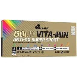 Вітаміни та мінерали Olimp Gold Vita-Min anti-OX Super Sport, 60 капсул