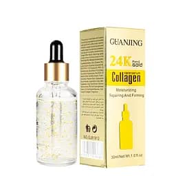 Сыворотка для лица с коллагеном против морщин Guanjing 24K Pure Gold Collagen 30 мл