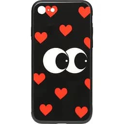 Чохол-накладка Toto Cartoon Print Glass Case Apple iPhone 7/8/SE 2020 Just Eatit