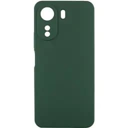 Чохол Silicone Cover Ummi Lakshmi Full Camera (AA) для Xiaomi Redmi 13C Зелений / Dark green