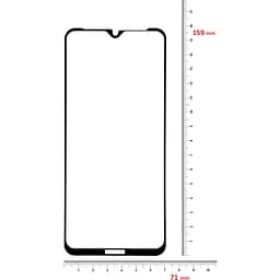 Захисне скло Premium BeCover для Nokia 2.4 Black (705383) - мініатюра 2