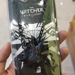 Брелок GeekLand Відьмак 3 The Witcher чорний - мініатюра 2