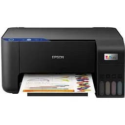 БФП струменевий кольоровий A4 Epson L3201, чорний, 5760х1440 dpi, до 33/15 стор/хв, USB, вбудована СБПЧ, чорнила Epson 103
