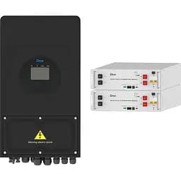 Система зберігання енергії Deye SUN-5K-SG03 Black 5kW + 2 АКБ SE-G5.1 Pro-B 10.2Wh (51.2V/100Ah/5120Wh) [159042]