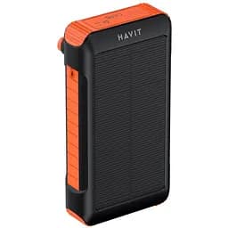 Захищений повербанк Havit HV-PB5126 20000 mAh з сонячною батареєю (HV-PB5126)