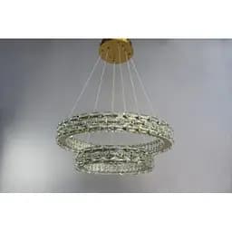 Люстра кільця Linisoln 7896-60x40 метал, кришталь, LED, 120-50 см, 60x40 см, 65 Вт