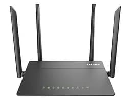 Бездротовий маршрутизатор D-Link DIR-815/RU/R4A AC1200, 1*FE WAN, 4*FE LAN, USB 2.0, 4 антени Black