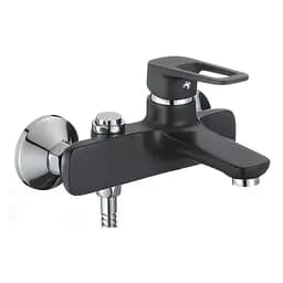 Смеситель для ванны с коротким изливом Mixxus Nevada 009 Euro black MI5918 Черный матовый