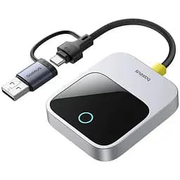 Адаптер Baseus SafeJourney Series Wireless CarPlay Adapter Space Сірий