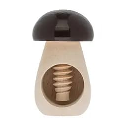 Винтовой деревянный орехокол «Гриб» с темно-коричневой шапкой, Woodly 85952
