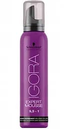 Мус-фарба для волосся Schwarzkopf Professional Igora Expert Mousse, відтінок 9,5-1, 100 мл (1917520) - мініатюра 2