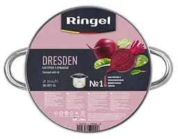 Каструля RINGEL Dresden (9 л) 26 см висока нержавіюча сталь ㅤ ㅤ - мініатюра 3