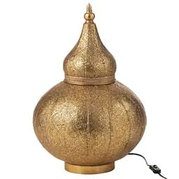 Лампа в марокканському стилі J-Line металева 60 см золота (40888)