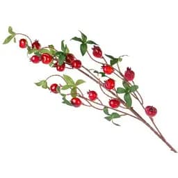 Гілка декоративна Lefard гранат 100 см (801-580)