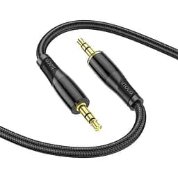Кабель Hoco UPA25 Transparent Discovery Edition AUX audio cable 1 м черный