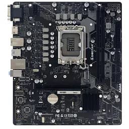 Материнська плата Biostar H610MX-E (H610MX-E) (Socket 1700, Intel H610, Micro-ATX)