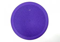 Балансувальна масажна подушка 32 см EasyFit Cushion-2 фіолетова з насосом - мініатюра 3