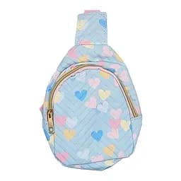 Дитяча сумочка "Сердечки" Bambi FG230705009(Blue) застібка-блискавка, 1 відділення