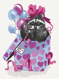 Картина за номерами "Полосатий сюрприз" Art Craft 15595-AC 30х40 см