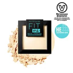 Пудра для обличчя Maybelline New York Fit me Matte Poreless відтінок 105 (Натурально-бежевий) 9 г (B2922500) - мініатюра 7