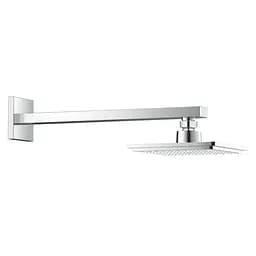 Верхній душ з душовим кронштейном 286 мм, 1 режим струменя Grohe Euphoria Cube 150 26073000, Хром