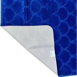 Килимок для ванної Vezzer Standart 80x120 см темно-синій (VZSB6505) - мініатюра 3