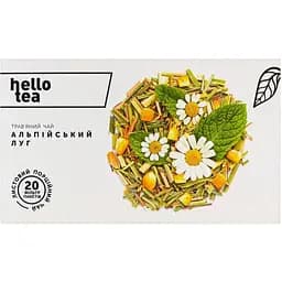 Чай трав'яний Hello Tea Альпійський луг 40 г (20 шт. х 2 г) (930231)