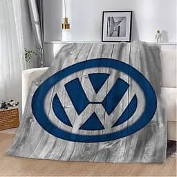 Плед плюшевий 3D Volkswagen 160х200 см
