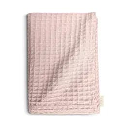 Полотенце вафельное Cosas Greek Waffle Floral 115x200 см, бежево-розовое