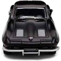 Автомодель TechnoDrive Chevrolet Corvette Split Window 1963 матовий чорний (250411U) - мініатюра 3