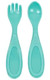 Вилочка і ложечка Lindo, зелений (Li 806 зел)