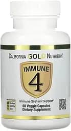 Вітаміни та мінерали California Gold Nutrition Immune 4, 60 вегакапсула