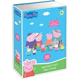 Набір магнітів Magdum Свинка Пеппа Магнітна історія Сім’я Пеппи (МЕ 5031-15)