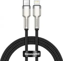 Кабель Baseus Cafule Series Metal Data Cable Type-C to Lightning PD 20W 1m Black