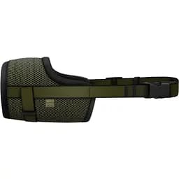 Намордник для собак Waudog Pro сетка, пластиковый фастекс XL, 35-43 см хаки