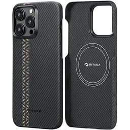 Оригинальный противоударный чехол для iPhone 15 Pro Max Pitaka StarPeak MagSafe MagEz Rhapsody