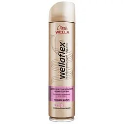 Лак для волос сильной фиксации Wella Wellaflex, для чувствительной кожи головы, 250 мл