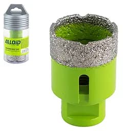 Свердло корончате Alloid Building Tools алмазне по кераміці 40 мм для КШМм 14х2 мм (DC-14040) - мініатюра 2