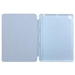 Чохол-книжка CDK для Apple iPad 10.2" 8gen 2020 екокожа/силікон Smart Case cлот стилус (011189) white ice - мініатюра 2