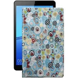 Чохол StatusCASE з екошкіри для планшету Huawei MediaPad M5 lite 8 Кола-кольорові