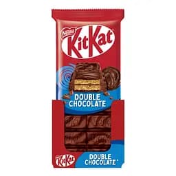 Шоколад молочний та чорний KitKat Double chocolate з вафлею та начинкою 99 г - мініатюра 2