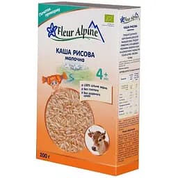Каша молочная Fleur Alpine Organic Рисовая 200 г