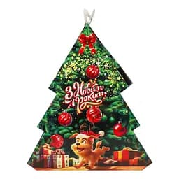 Уценка. Набор кондитерский Konti Елка-чепуринка 306 г