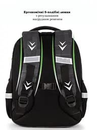 Ортопедичний шкільний рюкзак 6 в 1 для хлопчика School Standard 38х30х18 см Майнкрафт для молодших класів (170-57) - мініатюра 7