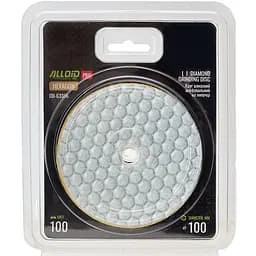 Круг алмазний Alloid Building Tools Hexagon шліфувальний на липучці 100 мм зерно 100 (DD-63386) - мініатюра 4